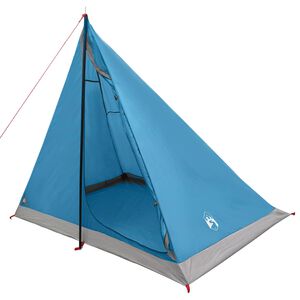 vidaXL Tenda da backpacking 2 persona Blu