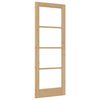 vidaXL Porta Interna ORKDAL Marrone 73,5 x 198,5 cm