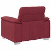 vidaXL Poltrona Rosso Vino 100x81x84 cm in Similpelle