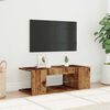 vidaXL Mobile Porta TV con LED Legno Antico 90x39x30 cm Multistrato
