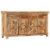 vidaXL Credenza con 4 Cassetti 160x40x85 cm Legno Massello di Mango