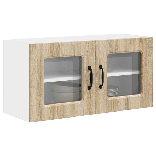 vidaXL Mobile da cucina Kalmar Rovere Sonoma 80 x 31 x 40 cm