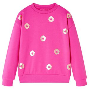 Felpa da Bambina Rosa Scuro 104