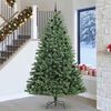 vidaXL Albero di Natale Artificiale con Rami Pieghevoli Verde 270 cm