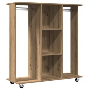 vidaXL Guardaroba con lo scaffale rovere artigianale 102 x 38 x 110 cm
