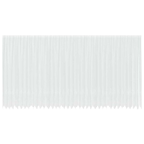 vidaXL Tenda in Pizzo con tende Bianco 280 x 900 cm Poliestere
