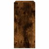 vidaXL Libreria Rovere Fumo 31x24x52 cm in Legno Multistrato