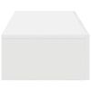 vidaXL Scaffale a Parete con Cassetti Bianco 80x33x17 cm in Truciolato