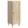 vidaXL Credenza Rovere Sonoma 33 x 34,5 x 90 cm Legno ingegnerizzato