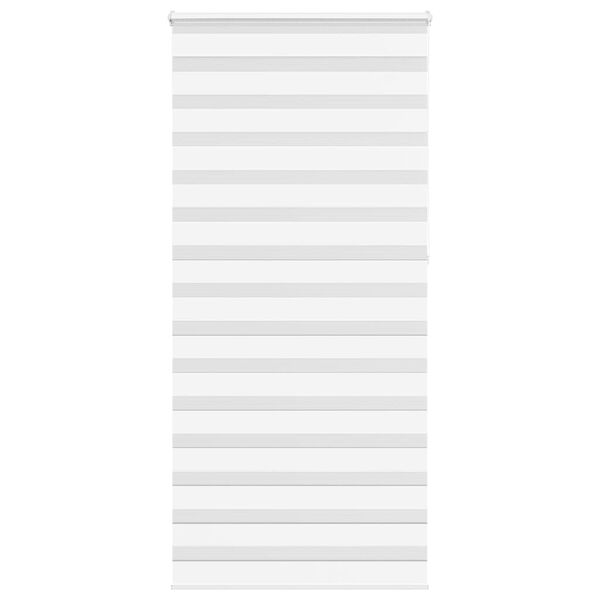 vidaXL Tenda a Rullo Zebra Larghezza Tessuto 100,9 cm Poliestere