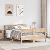 vidaXL Letto senza Materasso 135x190 cm in Legno Massello di Pino
