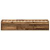 vidaXL Giroletto senza Materasso Legno Antico 75x190 cm in Truciolato