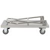 vidaXL Carrello di Trasporto Argento 82x53x86 cm Acciaio Inossidabile