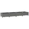vidaXL Fioriera Rialzata 160x40x23 cm in Polipropilene
