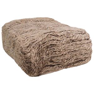vidaXL Tappeto di rinforzo in juta Naturale 1,2 x 5 m