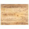 vidaXL Piano Tavolo in Legno Massello di Mango 15-16 mm 90x60 cm