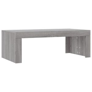vidaXL Tavolino da Salotto Grigio Sonoma 102x50x36cm Legno Multistrato