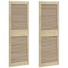 vidaXL Porta per Armadio con porta 2 pz Naturale 49,5 x 2,1 x 140,5 cm