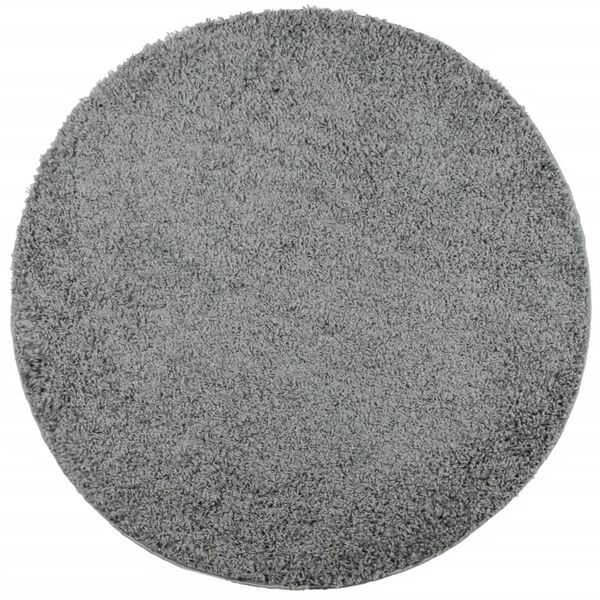 vidaXL Tappeto Shaggy PAMPLONA a Pelo Lungo Moderno Verde &Oslash; 200 cm