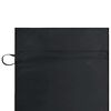 vidaXL Asciugamani per lettino 2 pcs Nero 210 x 75 cm