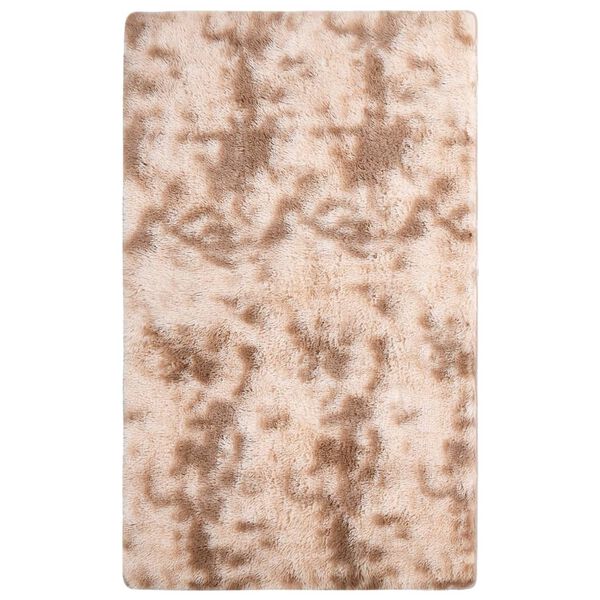 vidaXL Tappeto Shaggy a Pelo Lungo Crema 270x180 cm