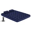 Bestway Materasso Gonfiabile Floccato con Cuscino e Pompa 203x152x22cm
