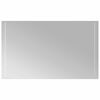 vidaXL Specchio da Bagno con Luci LED 100x60 cm