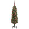 vidaXL Albero di Natale artificiale con 150 LED Verde 150 cm