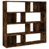 vidaXL Libreria/Divisorio Rovere Fumo 105x24x102 cm
