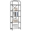 vidaXL Libreria Grigio Sonoma 60 x 30 x 183 cm Legno multistrato