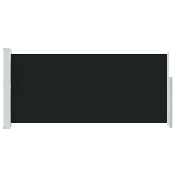 vidaXL Tenda da Sole Laterale Retrattile 140 x 300 cm Nera