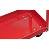 vidaXL Carrello Portautensili da Officina 100 Kg Rosso
