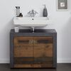 Trendteam Unità Lavabo Indy in Legno Antico e Marrone Matera