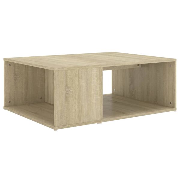 vidaXL Tavolino da Salotto Rovere Sonoma 90x67x33 cm Legno Multistrato