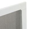 vidaXL Zanzariera per Finestre Bianca 80x120 cm