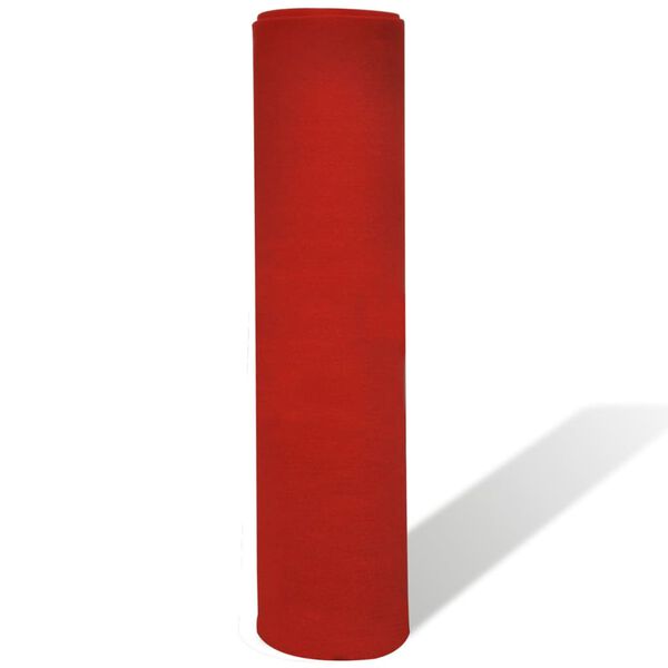 vidaXL Tappeto Rosso 1 x 10 m Extra Spesso 400 g/m2