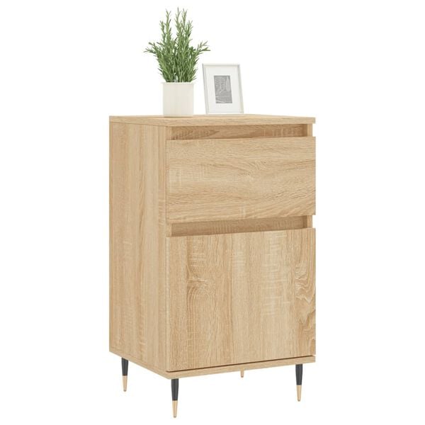 vidaXL Credenza Rovere Sonoma 40x35x70 cm in Legno Multistrato