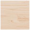 vidaXL Piano per Tavolo 50x50x2,5 cm Quadrato Legno Massello di Pino