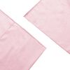 vidaXL Asciugamani per Sedia Outdoor 2 pcs Rosa 130 x 60 cm