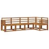 vidaXL Set di divani da esterno 5 pcs Naturale