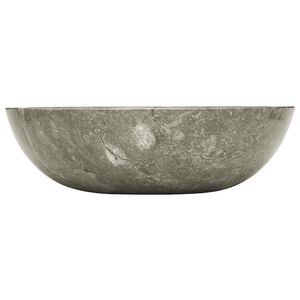 vidaXL Lavandino Grigio &Oslash;40x12 cm in Marmo
