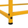 vidaXL Credenza Giallo Senape 100,5x39x107 cm in Acciaio