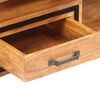 vidaXL Tavolino da Salotto 100x45x33 cm in Legno Massello di Acacia
