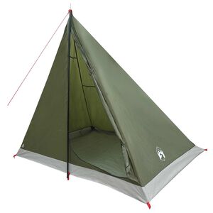 vidaXL Tenda da backpacking 2 persona Verde Oliva
