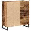 vidaXL Mobile porta vinili rovere artigianale 84,5 x 38 x 89 cm