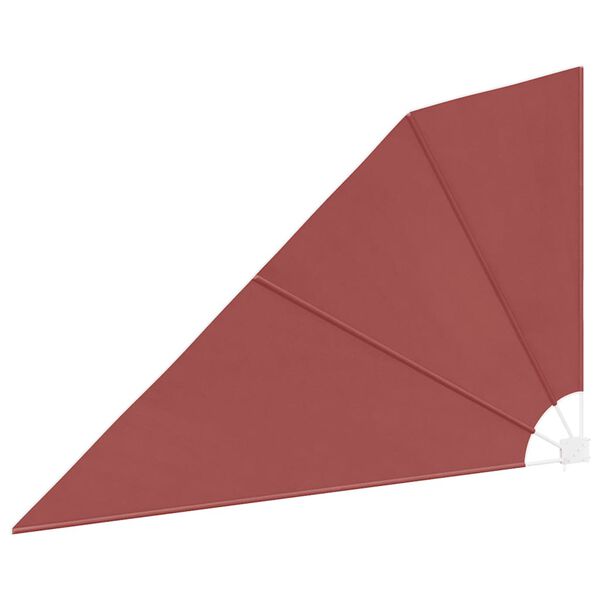 vidaXL Tenda Laterale per Balcone Pieghevole Terracotta 160x240 cm