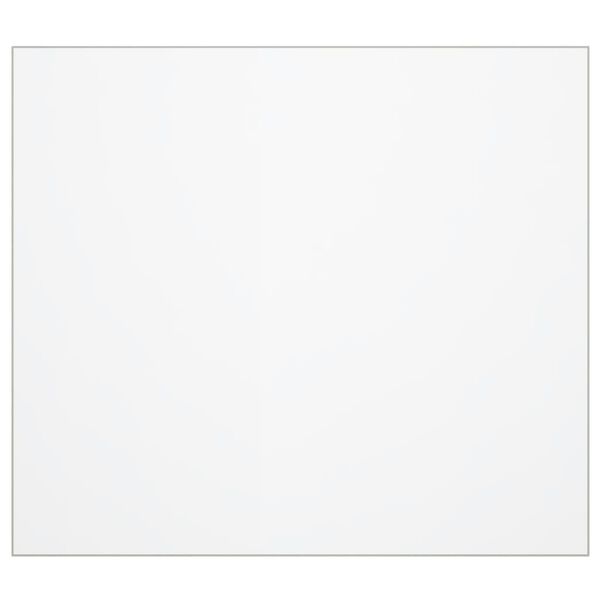 vidaXL Protezione Tavolo Opaca 100x90 cm 1,6 mm PVC