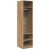 vidaXL Guardaroba Rovere artigianale 50 x 50 x 200 cm