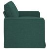 vidaXL Divano Verde Scuro 162 x 80 x 82 cm Tessuto
