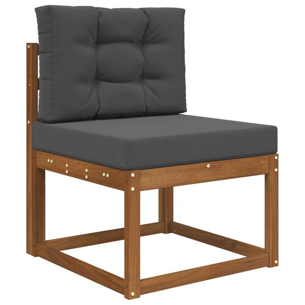 vidaXL Cuscino per divano da esterno 2 pcs Antracite Poliestere